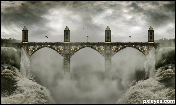 Creation of Bridge over troubled Waters: Final Result